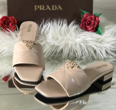 Prada Block Heel slipper