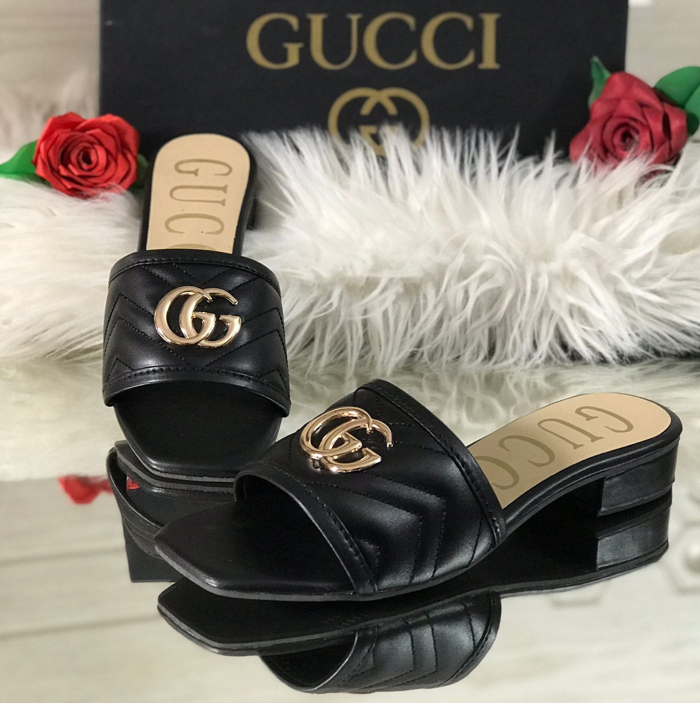 Gucci Block Heel 42