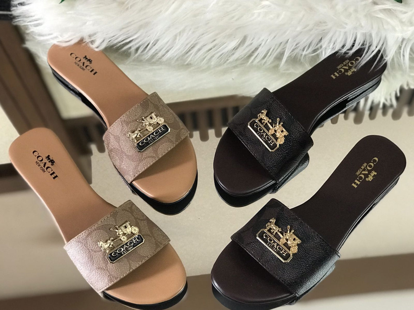 Coach Slippers