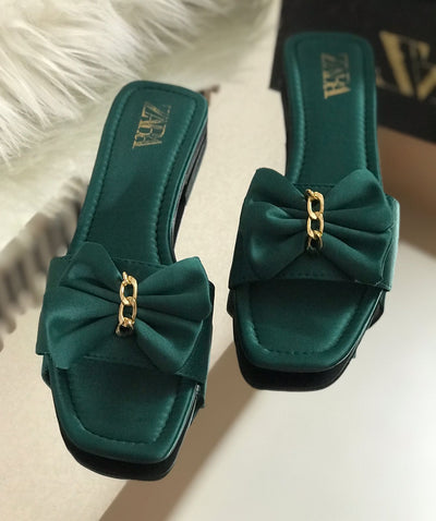 Zara Bow Slipper