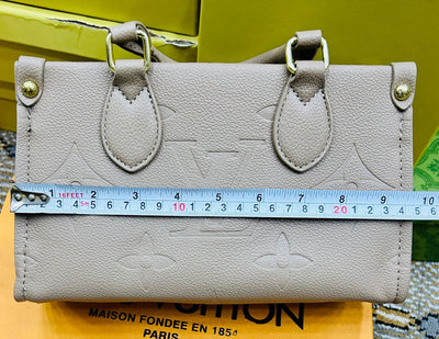 Louis Vuitton LV on the go Bag With belt and coin pouch