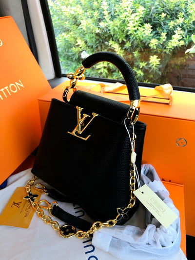 Louis Vuitton LV Mini Capucines Black
