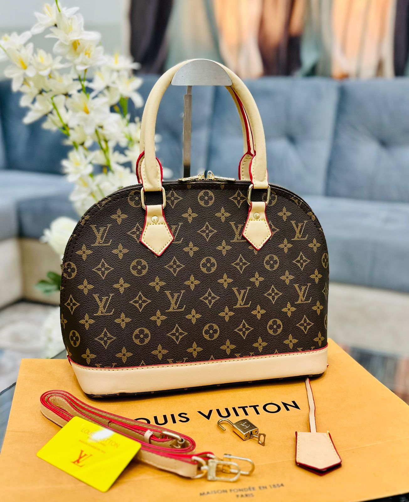 Premium Quality LV Lou-is Vui-tton Alma Shoulder Bag for Women